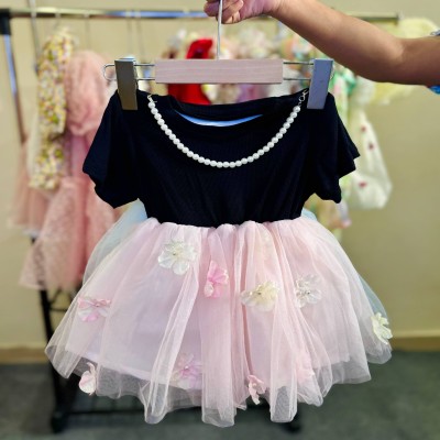 "Pearls & Petals Princess Dress"