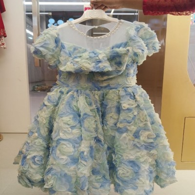 Floral Petal Party Dress