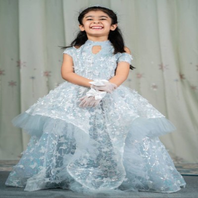 Dreamy Blue Butterfly Gown