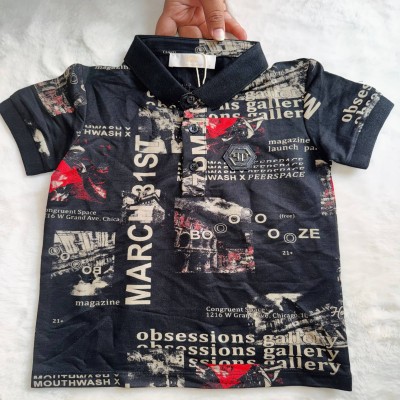 Kids Luxury Street Style Polo