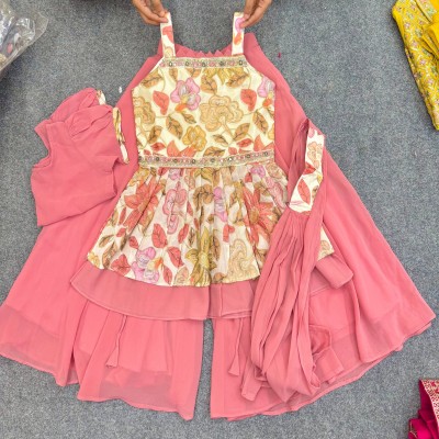 Galm Floral Sharara Set