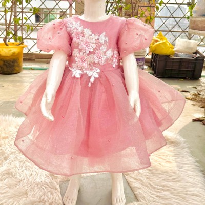 Blush Pearl Blossom Fairy Dress