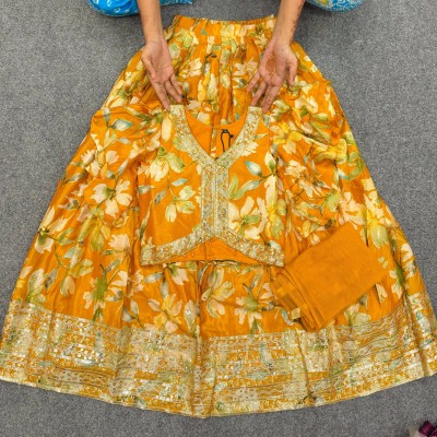 Bloom In Shunshine Kid's Lehenga