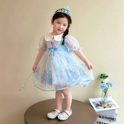  Frozen Elsa Princess Dress Set  