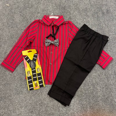 Boys Suspenders Outfit