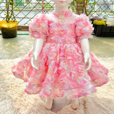 "Rose Garden Fantasy Petal Dress"