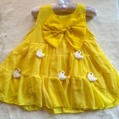 Sunshine Unicorn Tiered Dress for Girls