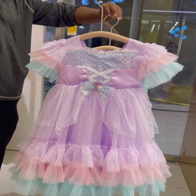 Baby Girl Rainbow Sequin Princess
