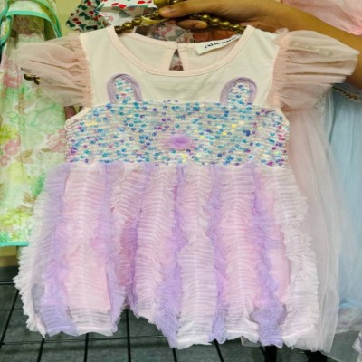 Pastel Ruffle Frock