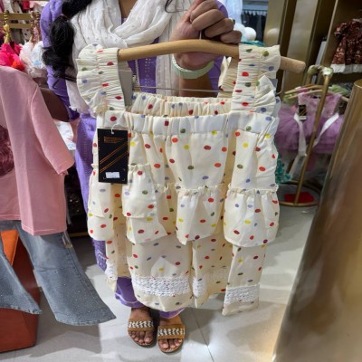 Color Polka Dot Sweet Wind Two-Piece Set