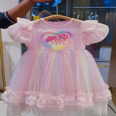 Girls Pinkie Pie My Little Pony Rainbow Heart Tutu Dress