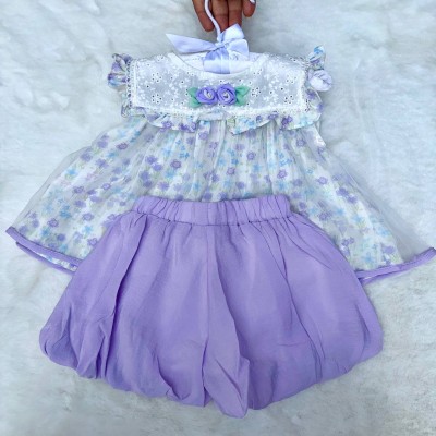   Lilac Floral Dream Baby  Dress