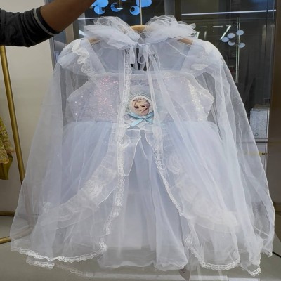 Girls Elsa Frozen Princess Tutu Dress