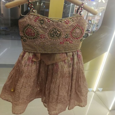 Antique Rose Ethnic Embroidery Gow