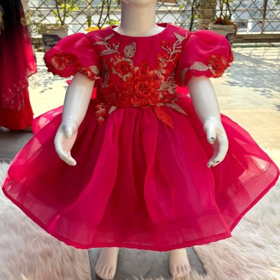 "Crimson Rose Princess Gown"