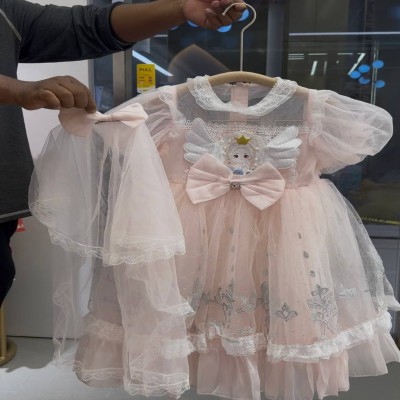 Pink Angel Princess Tutu Dress